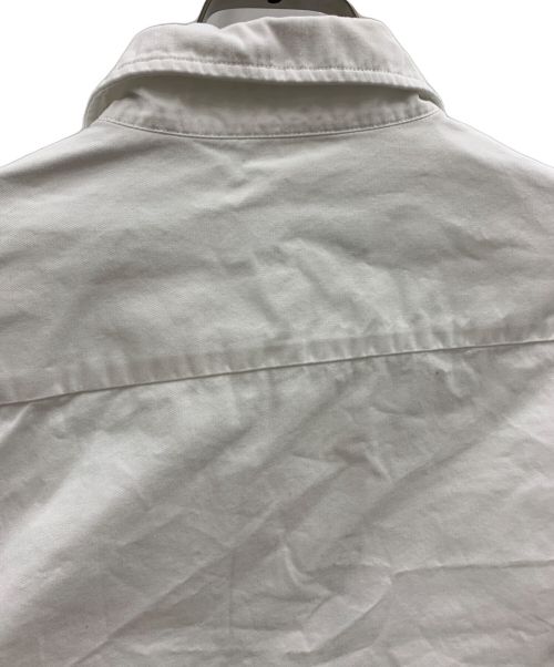 A-COLD-WALL（ア・コールド・ウォール）A-COLD-WALL (ア・コールド・ウォール) A-COLD-WALL　フロントロゴ ドレスシャツ ホワイト サイズ:50の古着・服飾アイテム