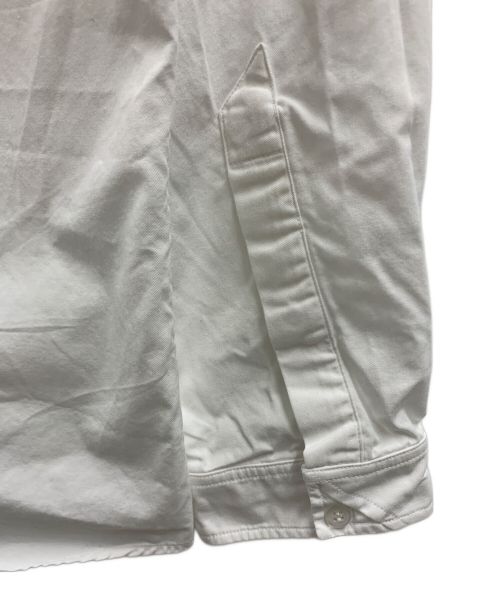 A-COLD-WALL（ア・コールド・ウォール）A-COLD-WALL (ア・コールド・ウォール) A-COLD-WALL　フロントロゴ ドレスシャツ ホワイト サイズ:50の古着・服飾アイテム