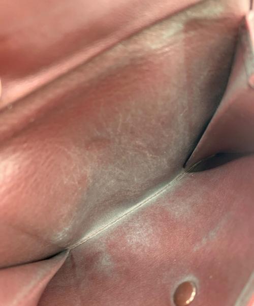 LOEWE（ロエベ）LOEWE (ロエベ) LOEWE　財布 ブラウン×ワインレッドの古着・服飾アイテム