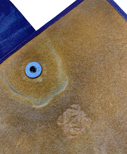 LOEWE（ロエベ）LOEWE (ロエベ) LOEWE　財布 ブラウン×ワインレッドの古着・服飾アイテム