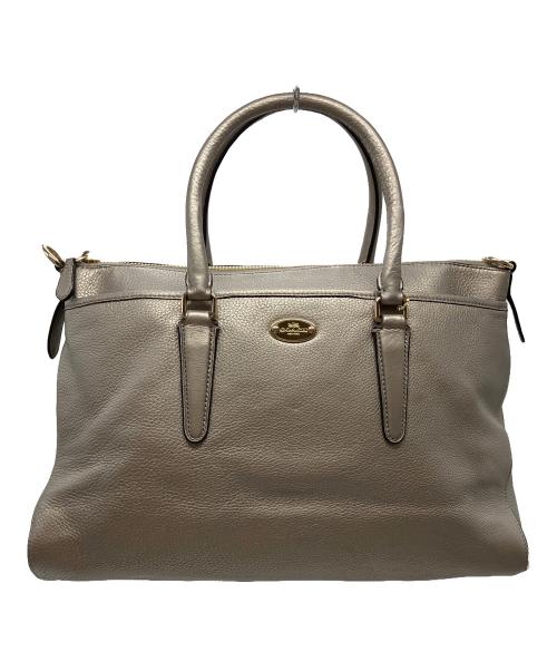 COACH（コーチ）COACH (コーチ) COACH　2WAYバッグ ベージュの古着・服飾アイテム