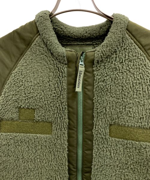 Liberaiders（リベレイダース）Liberaiders (リベレイダース) TACTICAL FLEECE JACKET グリーン サイズ:Sの古着・服飾アイテム