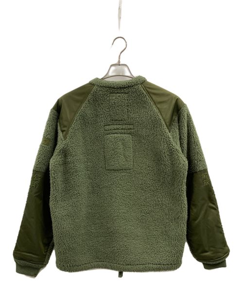 Liberaiders（リベレイダース）Liberaiders (リベレイダース) TACTICAL FLEECE JACKET グリーン サイズ:Sの古着・服飾アイテム