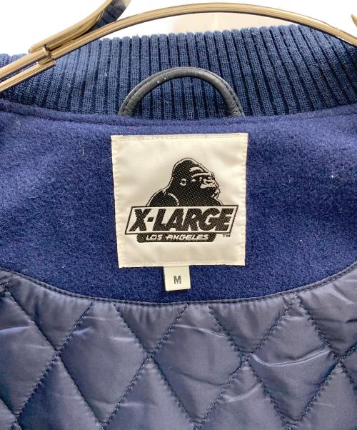 X-LARGE（エクストララージ）X-LARGE (エクストララージ) X-LARGE（エクストララージ）スタジャン ブルー×レッド サイズ:Mの古着・服飾アイテム