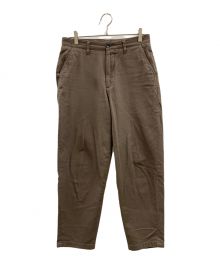 STEVEN ALAN（スティーブンアラン）の古着「STEVEN ALAN　カツラギペグトップパンツ」｜ブラウン
