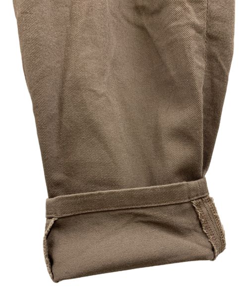 STEVEN ALAN（スティーブンアラン）STEVEN ALAN (スティーブンアラン) STEVEN ALAN　カツラギペグトップパンツ ブラウン サイズ:Sの古着・服飾アイテム