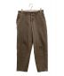 STEVEN ALAN（スティーブンアラン）の古着「STEVEN ALAN　カツラギペグトップパンツ」｜ブラウン