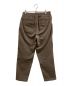 STEVEN ALAN (スティーブンアラン) STEVEN ALAN　カツラギペグトップパンツ ブラウン サイズ:S：4000円