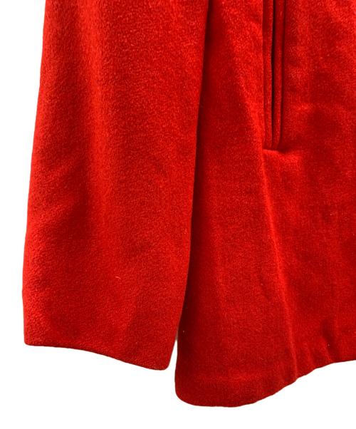 WOOLRICH（ウールリッチ）WOOLRICH (ウールリッチ) WOOLRICH　チェスターコート レッド サイズ:8の古着・服飾アイテム