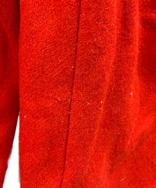 WOOLRICH（ウールリッチ）WOOLRICH (ウールリッチ) WOOLRICH　チェスターコート レッド サイズ:8の古着・服飾アイテム