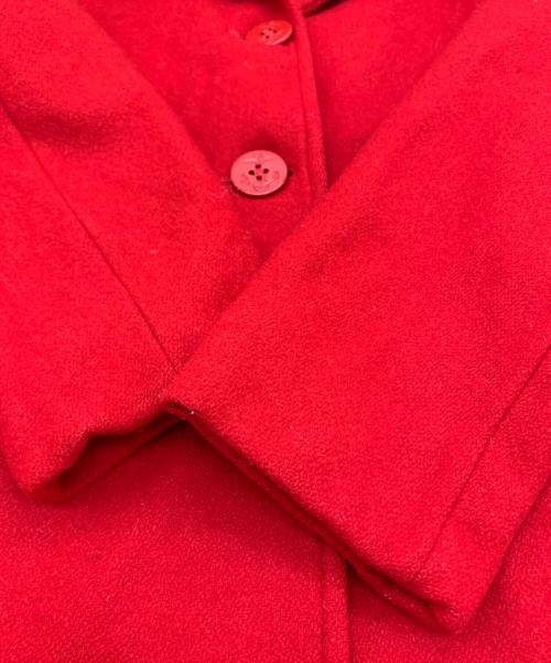 WOOLRICH（ウールリッチ）WOOLRICH (ウールリッチ) WOOLRICH　チェスターコート レッド サイズ:8の古着・服飾アイテム