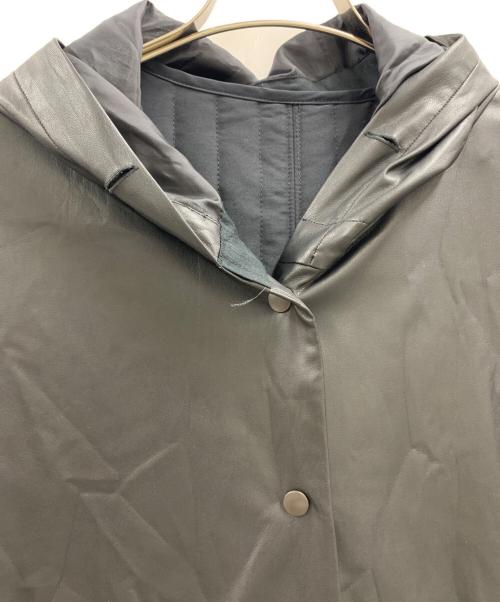 bractment（ブラクトメント）bractment (ブラクトメント) BRACTMENT ライナー付フェイクレザーコート ブラック サイズ:FREEの古着・服飾アイテム