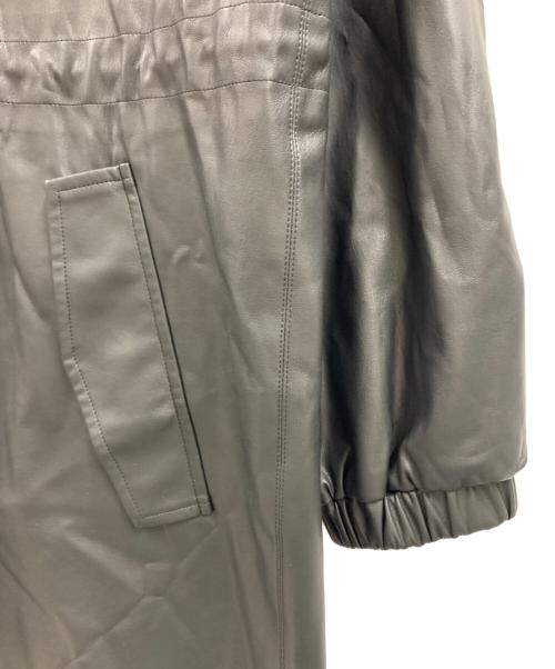 bractment（ブラクトメント）bractment (ブラクトメント) BRACTMENT ライナー付フェイクレザーコート ブラック サイズ:FREEの古着・服飾アイテム