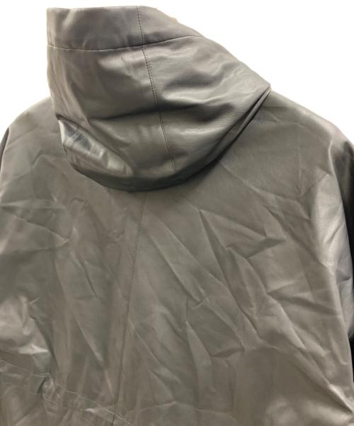 bractment（ブラクトメント）bractment (ブラクトメント) BRACTMENT ライナー付フェイクレザーコート ブラック サイズ:FREEの古着・服飾アイテム