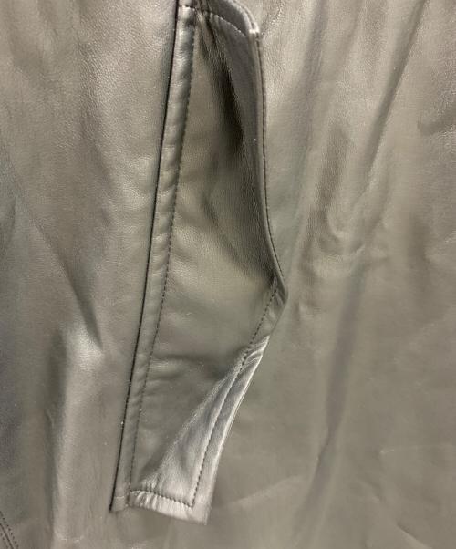 bractment（ブラクトメント）bractment (ブラクトメント) BRACTMENT ライナー付フェイクレザーコート ブラック サイズ:FREEの古着・服飾アイテム