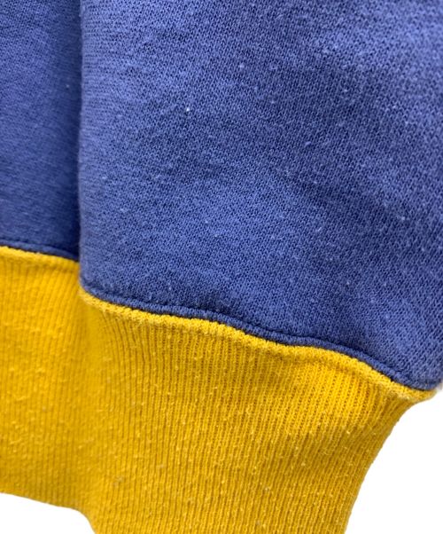 WAREHOUSE（ウエアハウス）WAREHOUSE (ウエアハウス) WAREHOUSE　スウェットシャツ ネイビー×イエロー サイズ:44の古着・服飾アイテム