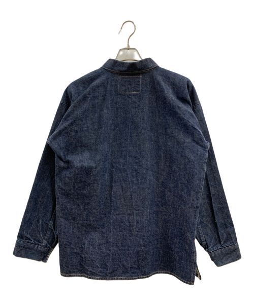 WAREHOUSE（ウエアハウス）WAREHOUSE (ウエアハウス) WAREHOUSE　シャツジャケット インディゴ サイズ:Mの古着・服飾アイテム