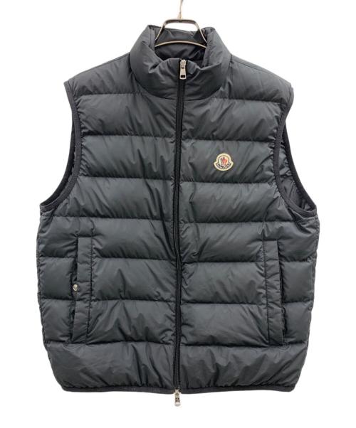 MONCLER（モンクレール）MONCLER (モンクレール) MONCLER（モンクレール）ダウンベスト ブラック サイズ:SIZE　3の古着・服飾アイテム