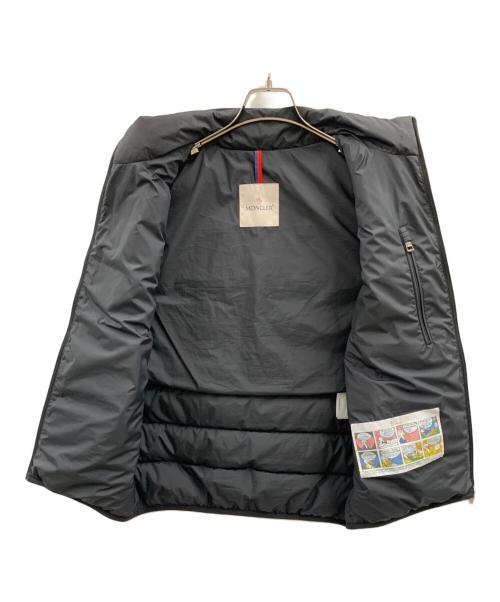 MONCLER（モンクレール）MONCLER (モンクレール) MONCLER（モンクレール）ダウンベスト ブラック サイズ:SIZE　3の古着・服飾アイテム