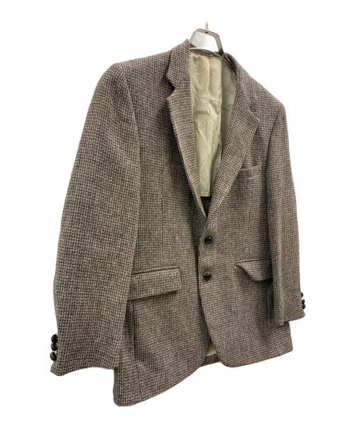 Harris Tweed（ハリスツイード）Harris Tweed (ハリスツイード) Harris Tweed　ウールジャケット ベージュ サイズ:Sの古着・服飾アイテム