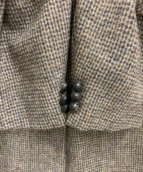 Harris Tweed（ハリスツイード）Harris Tweed (ハリスツイード) Harris Tweed　ウールジャケット ベージュ サイズ:Sの古着・服飾アイテム