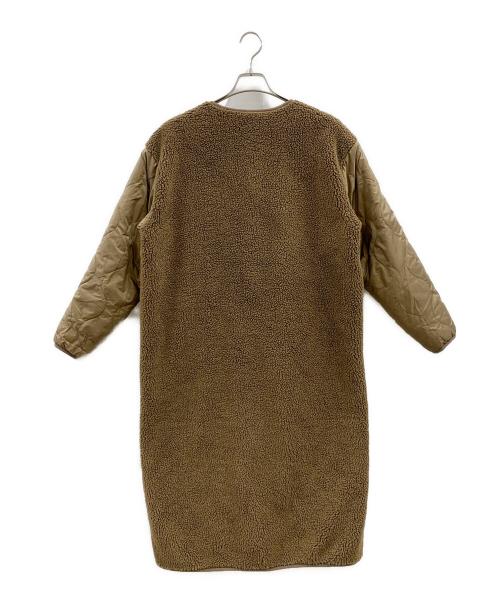 taras boulba（タラスブルバ）taras boulba (タラスブルバ) TARAS BOULBA ロングボアコート ブラウン サイズ:Lの古着・服飾アイテム