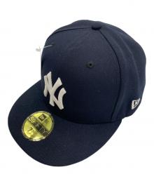 New Era（ニューエラ）の古着「キャップ」｜ネイビー×ピンク