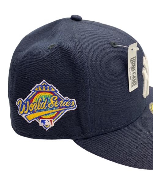 New Era（ニューエラ）New Era (ニューエラ) キャップ ネイビー×ピンク サイズ:59.6 未使用品の古着・服飾アイテム