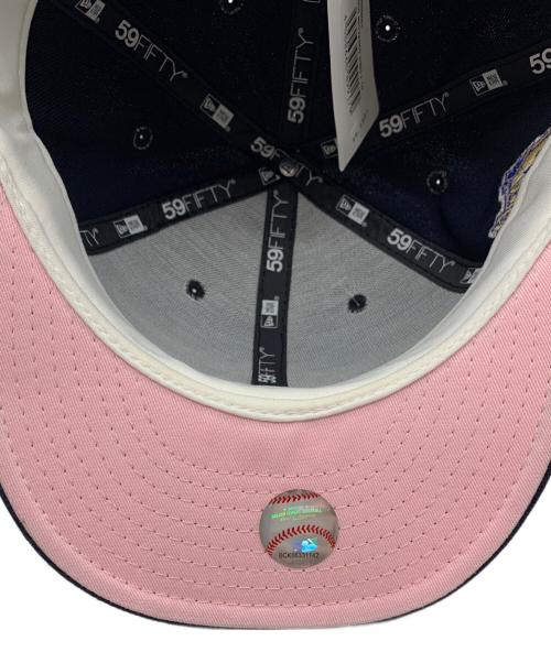 New Era（ニューエラ）New Era (ニューエラ) キャップ ネイビー×ピンク サイズ:59.6 未使用品の古着・服飾アイテム