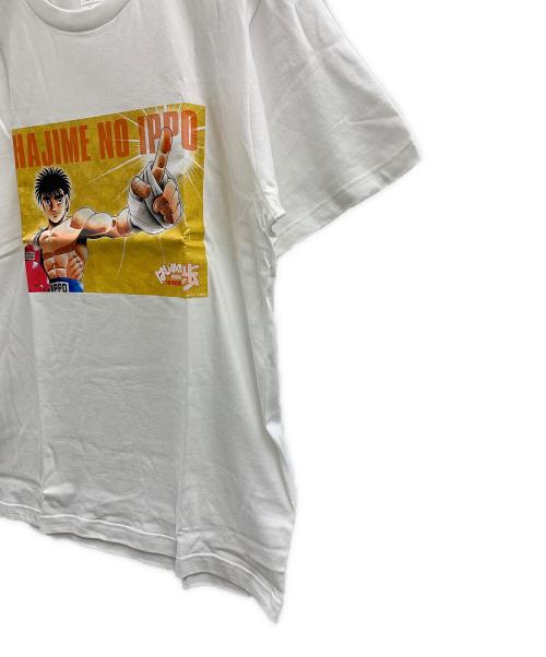 はじめの一歩（ハジメノ一歩）はじめの一歩 (ハジメノ一歩) Tシャツ ホワイト サイズ:Lの古着・服飾アイテム