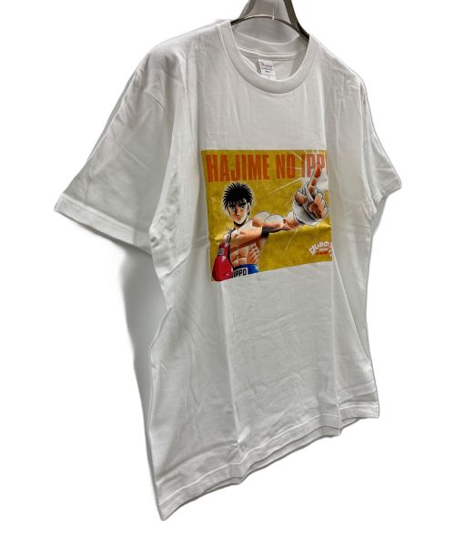 はじめの一歩（ハジメノ一歩）はじめの一歩 (ハジメノ一歩) Tシャツ ホワイト サイズ:Lの古着・服飾アイテム