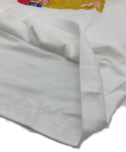 はじめの一歩（ハジメノ一歩）はじめの一歩 (ハジメノ一歩) Tシャツ ホワイト サイズ:Lの古着・服飾アイテム