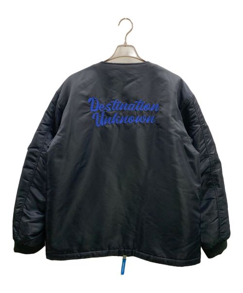 Liberaiders（リベレイダース）Liberaiders (リベレイダース) フライトジャケット ブラック×オレンジ サイズ:Mの古着・服飾アイテム