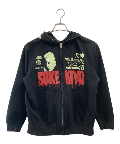 HARDCORE CHOCOLATE（ハードコア チョコレート）HARDCORE CHOCOLATE (ハードコア チョコレート) HARDCORE CHOCOLATE　パーカー ブラック サイズ:Mの古着・服飾アイテム