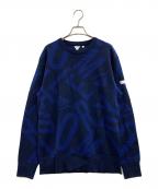 TaylorMadeテーラーメイド）の古着「TaylorMade　TMクルーセーター」｜ネイビー