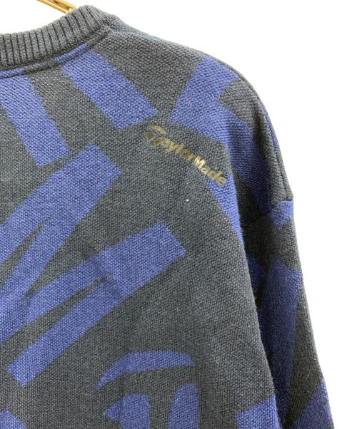 TaylorMade（テーラーメイド）TaylorMade (テーラーメイド) TaylorMade　TMクルーセーター ネイビーの古着・服飾アイテム