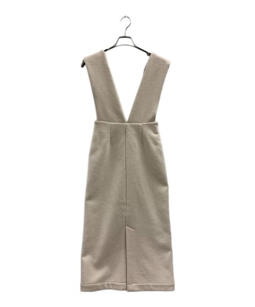 anuans（アニュアンス）anuans (アニュアンス) anuans ジャンパースカート ベージュ サイズ:FREE 未使用品の古着・服飾アイテム