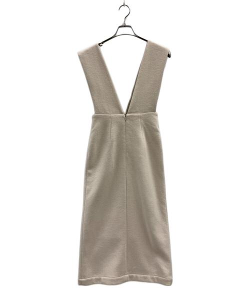 anuans（アニュアンス）anuans (アニュアンス) anuans ジャンパースカート ベージュ サイズ:FREE 未使用品の古着・服飾アイテム