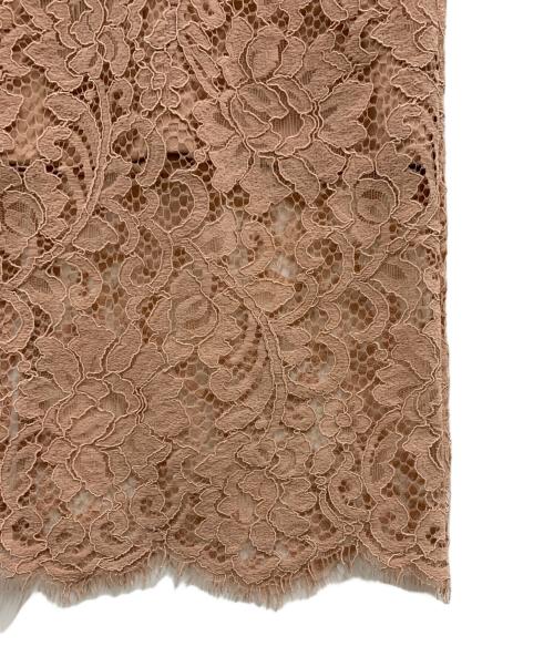 Noble（ノーブル）Noble (ノーブル) Noble リバーレーススカート ピンク サイズ:W34 未使用品の古着・服飾アイテム