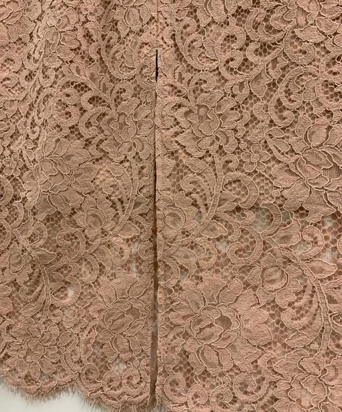 Noble（ノーブル）Noble (ノーブル) Noble リバーレーススカート ピンク サイズ:W34 未使用品の古着・服飾アイテム