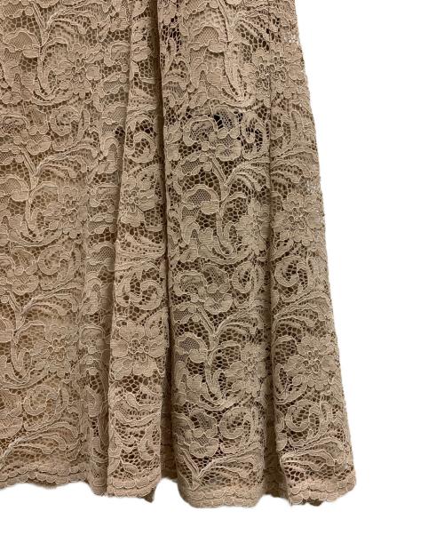 anuans（アニュアンス）anuans (アニュアンス) anuans レースマーメードスカート ベージュ サイズ:Sの古着・服飾アイテム