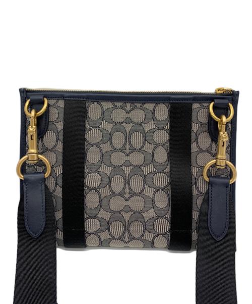 COACH（コーチ）COACH (コーチ) COACH　マルチファンクション グレー×ネイビーの古着・服飾アイテム