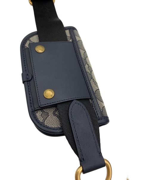 COACH（コーチ）COACH (コーチ) COACH　マルチファンクション グレー×ネイビーの古着・服飾アイテム