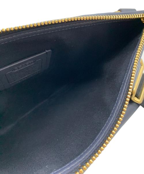 COACH（コーチ）COACH (コーチ) COACH　マルチファンクション グレー×ネイビーの古着・服飾アイテム