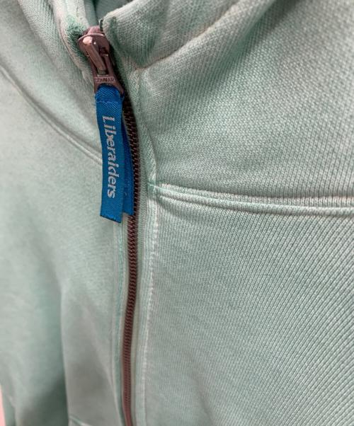 Liberaiders（リベレイダース）Liberaiders (リベレイダース) Liberaiders　ジップパーカー グリーン サイズ:Mの古着・服飾アイテム