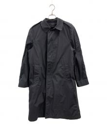 CENTRE MFG（センターエムエフジー）の古着「CENTRE MFG　ミリタリーコート」｜ネイビー