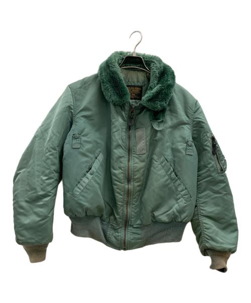ALPHA INDUSTRIES（アルファインダストリーズ）ALPHA INDUSTRIES (アルファインダストリーズ) ALPHA INDUSTRIES　B-15Dフライトジャケット カーキ サイズ:Mの古着・服飾アイテム