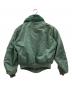 ALPHA INDUSTRIES (アルファインダストリーズ) ALPHA INDUSTRIES　B-15Dフライトジャケット カーキ サイズ:M：10000円