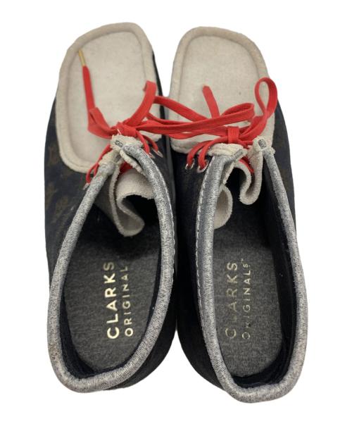 CLARKS（クラークス）CLARKS (クラークス) CLARKS　ブーツ グレー×ブラック サイズ:26ｃｍの古着・服飾アイテム