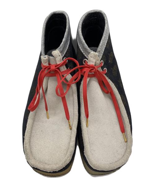 CLARKS（クラークス）CLARKS (クラークス) CLARKS　ブーツ グレー×ブラック サイズ:26ｃｍの古着・服飾アイテム